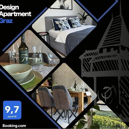 Designapartment Blue Sky -55M2-Free Parking & Wifi Graz Dış mekan fotoğraf